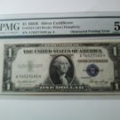 1935 E SILVER CERTIFICATE WITH OBSTRUCTED PRINTING ERROR