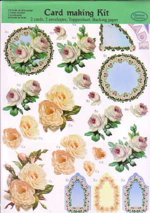 Floriade 2 - floral circle 3D card making kit
