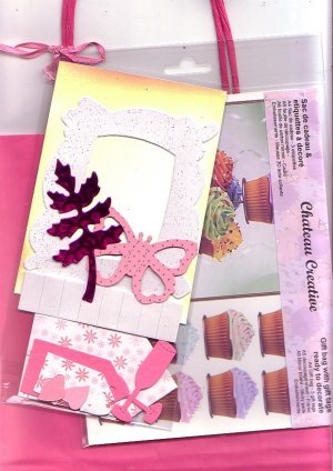 Cup cakes scrap bag kit
