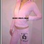NWT Pink Authentic Juicy Couture Classic 63 Set Size Small