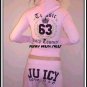 NWT Pink Authentic Juicy Couture Classic 63 Set Size Large