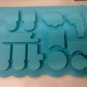 Train silicone cake mould