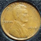 1918 Lincoln Wheat Penny VF #0805