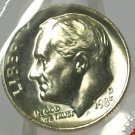 1985-D Roosevelt Dime BU In the Cello #0557