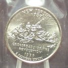 1999-D New Jersey State Quarter BU in the Cello #0661