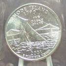 2001-P Rhode Island State Quarter MS65 in the Cello #0512