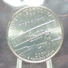 2001-D North Carolina State Quarter BU in the Cello #0695