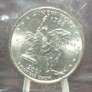 2001-D New York State Quarter BU in the Cello #0757