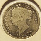 KM#3 1892 Silver Canada dime #0404