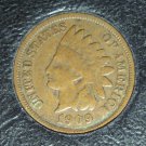 1909 Indian Head Cent F12 #01035