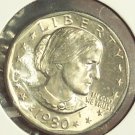 1980-D Susan B. Anthony Dollar MS63 In the Cello #0081