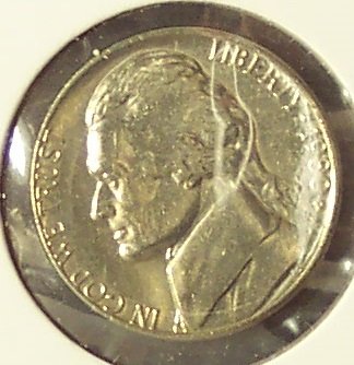 1980-D Jefferson Nickel BU In the Cello #0569