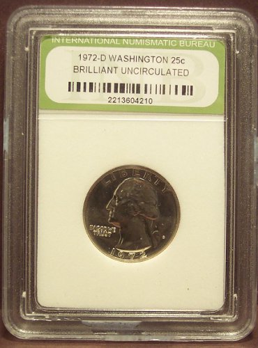 1972-D Washington Quarter INB BU #G006
