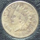1863 CN Indian Head Cent VF20 Details #0096