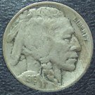 1916-S Buffalo Nickel VF #0808