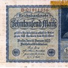 Germany 10000 Mark 1922