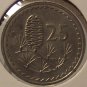 KM #42 1981 Cyprus 25 Mils AU #0070