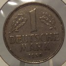 KM #110 1950-J West German 1 Mark Coin #0266