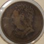 1820 Lower Half Penny Canada Brass Half Penny Token 10 String #01047