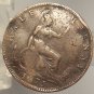 KM #754 Great Britain 1875 Half Penny Fine Details #0966