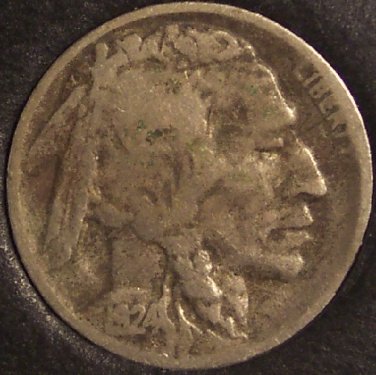 1924-D Buffalo Nickel F12 #01082