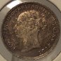 KM #730 Great Britain 1883 Silver 3 Pence AU+ #01207