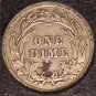 1913 Silver Barber Dime EF Details #0114