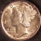 1944 Mercury Head Dime BU #0145