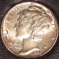 1944 Mercury Head Dime BU #0145