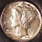 1944 Mercury Head Dime BU #0145