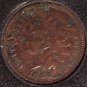 1864 "L" Pointed Bust Indian Head Penny VF Details #0225