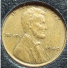 1940 Lincoln Wheat Penny EF #0282