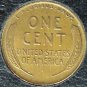 1940 Lincoln Wheat Penny EF #0282