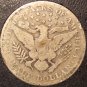 1901-S Barber Silver Half Dollar VG #0511