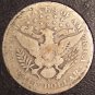 1901-S Barber Silver Half Dollar VG #0511