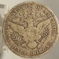 1909-S Barber Silver Half Dollar F12 #0553