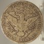 1909-S Barber Silver Half Dollar F12 #0553