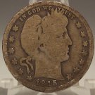 1915-S Barber Silver Quarter G #0350