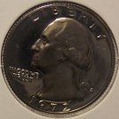 1972-S Deep Cameo Proof Clad Washington Quarter #0597