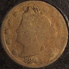 1895 Liberty Head "V" Nickel AG/G #0586