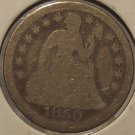 1850 Seated Liberty Dime G #0908