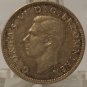 KM# 853 1942 Great Britain Silver Shilling AU #414
