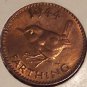 KM# 843 1944 Great Britain Farthing UNC #0085