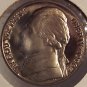 1990-S DCAM Proof Jefferson Nickel #0829