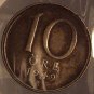 KM# 813 1949 Sweden Silver 10 Ore XF #0207