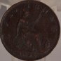 KM# 747.2 1866 Great Britain Farthing XF #0686