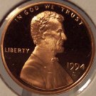 1994-S Ultra Cameo Proof Lincoln Cent #0813