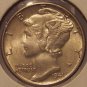 1941-D Mercury Head Silver Dime GEM BU FSB #01074