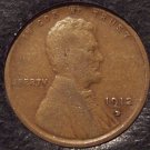1912-D Lincoln Wheat Back Penny VF20 #0322