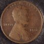 1914 Lincoln Wheat Penny VG10 #0536